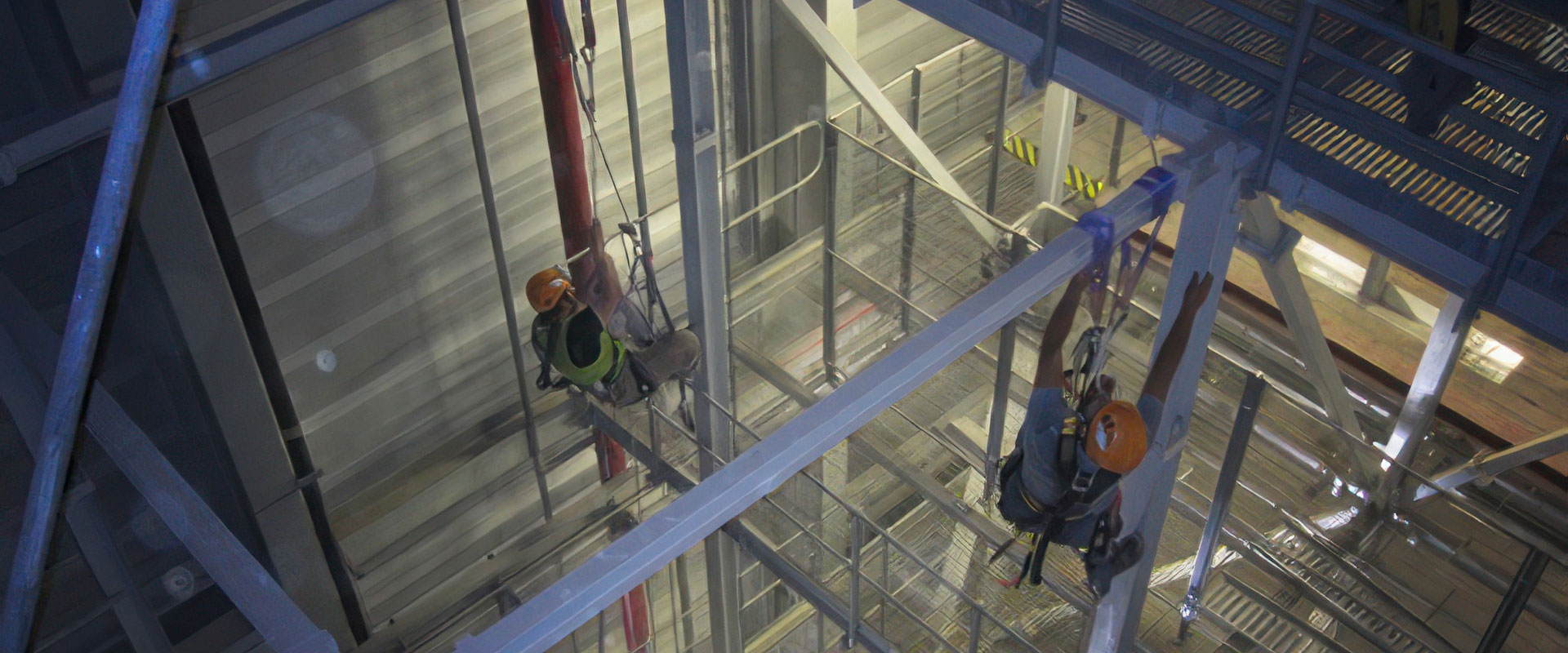 New International Doha Airport (NDIA) του Qatar: Επισκευές – Καθαρισμός μεταλλικής κατασκευής