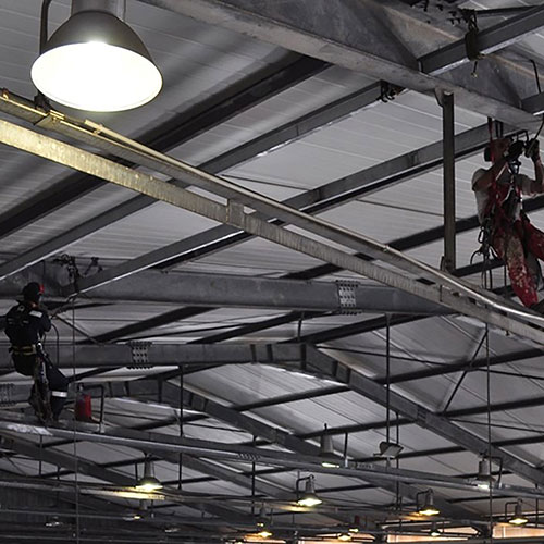 ΔΕΗ (ΑΣΠ) στην Κω: Ενίσχυση μεταλλικής στέγης – Τοποθέτηση ανεμιστήρων