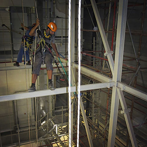 New International Doha Airport (NDIA) του Qatar: Επισκευές – Καθαρισμός μεταλλικής κατασκευής