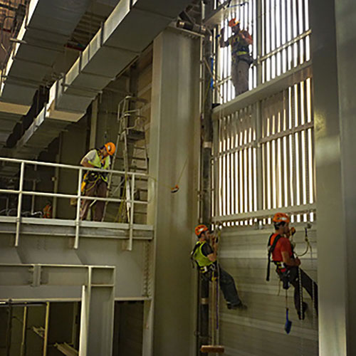 New International Doha Airport (NDIA) του Qatar: Επισκευές – Καθαρισμός μεταλλικής κατασκευής