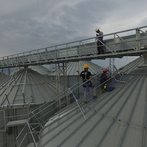 Φαρσάρης ΑΒΕΕ: Κατασκευή μεταλλικών πλατφορμών, στηθαίων και κάθετων κλιμάκων