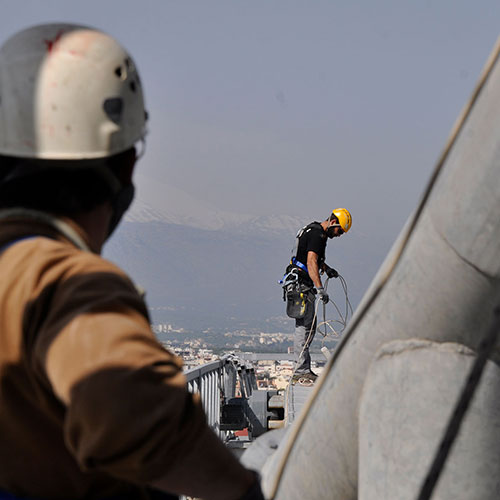 Φαρσάρης ΑΒΕΕ: Κατασκευή μεταλλικών πλατφορμών, στηθαίων και κάθετων κλιμάκων