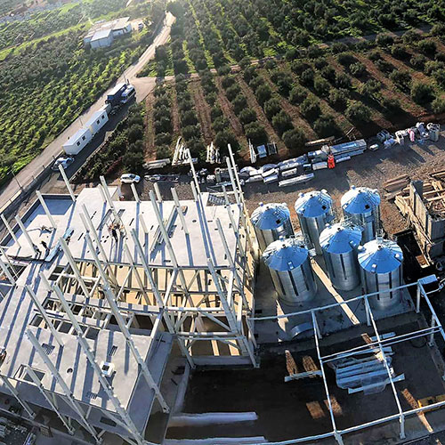 Ανέγερση μεταλλικού βιομηχανικού κτιρίου στο Ρέθυμνο