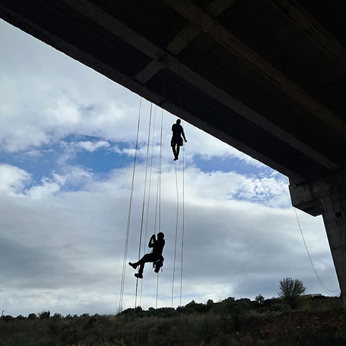 Επιθεώρηση στατικής επάρκειας της Γέφυρας Βοιωτικού Κηφισού στην εθνική οδό Αθήνας - Θεσσαλονίκης