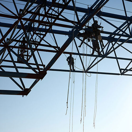 Παγκρήτιο Στάδιο: Συντήρηση και επισκευές χωροδικτυώματος δυτικού στεγάστρου