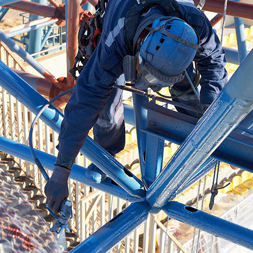 Παγκρήτιο Στάδιο: Συντήρηση και επισκευές χωροδικτυώματος δυτικού στεγάστρου