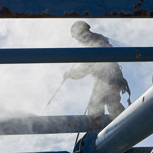 Παγκρήτιο Στάδιο: Συντήρηση και επισκευές χωροδικτυώματος δυτικού στεγάστρου