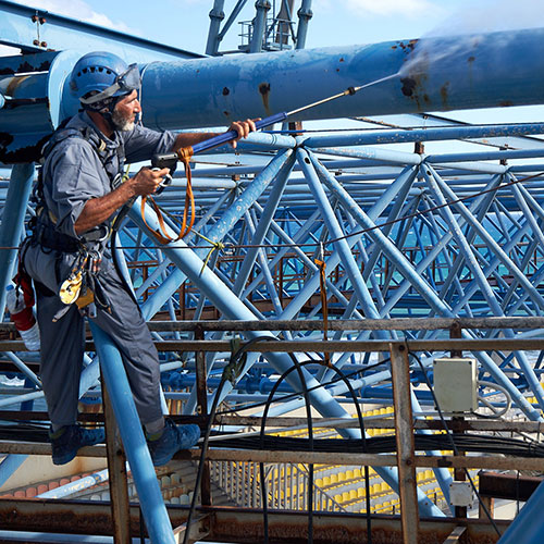 Παγκρήτιο Στάδιο: Συντήρηση και επισκευές χωροδικτυώματος δυτικού στεγάστρου