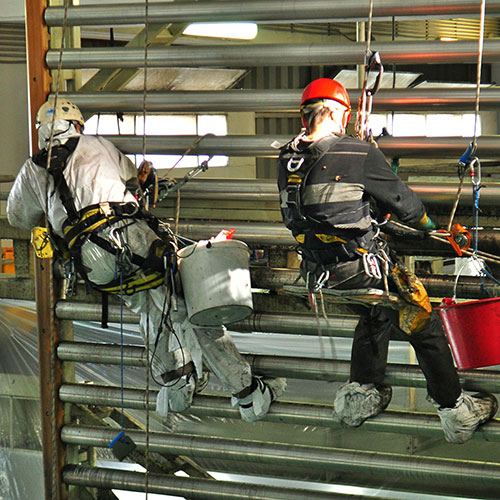 Πλαστικά Κρήτης: Συντήρηση μεταλλικών πύργων