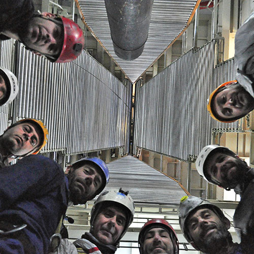 Πλαστικά Κρήτης: Συντήρηση μεταλλικών πύργων