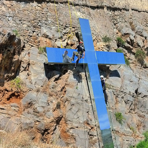 Νήσος Σπιναλόγκα: Εργασίες καθέλκυσης