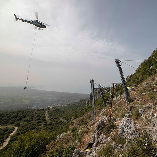 Βραχοπροστασία στο αρχαίο θέατρο Κασσώπης Πρέβεζας