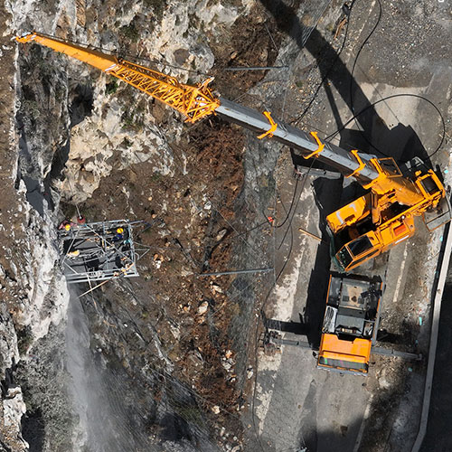 Βραχοπροστασία Φαράγγι Κοτσυφού