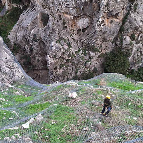 Βραχοπροστασία Φαράγγι Κοτσυφού
