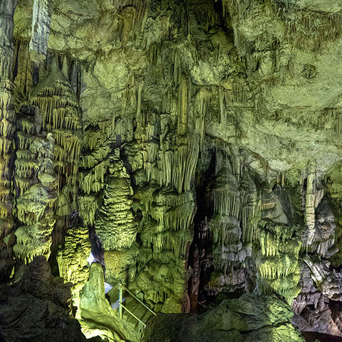 Βραχοστερέωση στο σπήλαιο Δικταίον Άνδρον του Ν. Λασιθίου