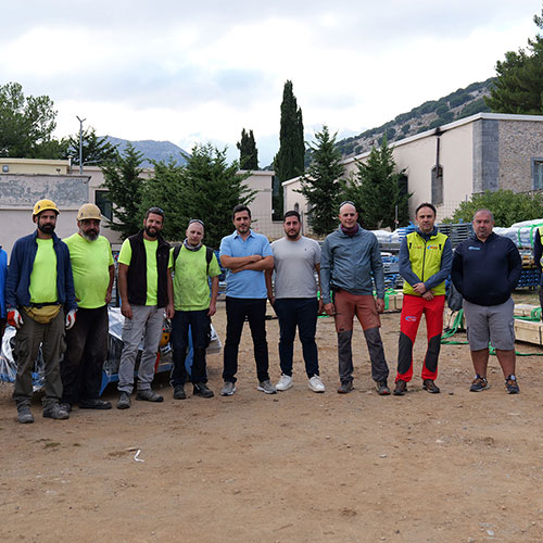 Βραχοστερέωση στο σπήλαιο Δικταίον Άνδρον του Ν. Λασιθίου