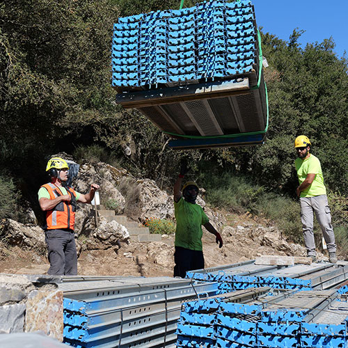 Βραχοστερέωση στο σπήλαιο Δικταίον Άνδρον του Ν. Λασιθίου